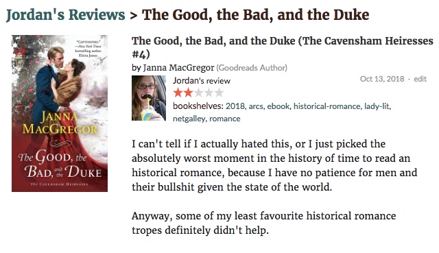 The Good, The Bad, and The Duke